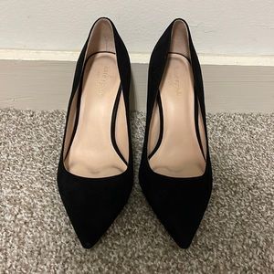 Kate Spade New York Black Pointed Toe Heels, worn once